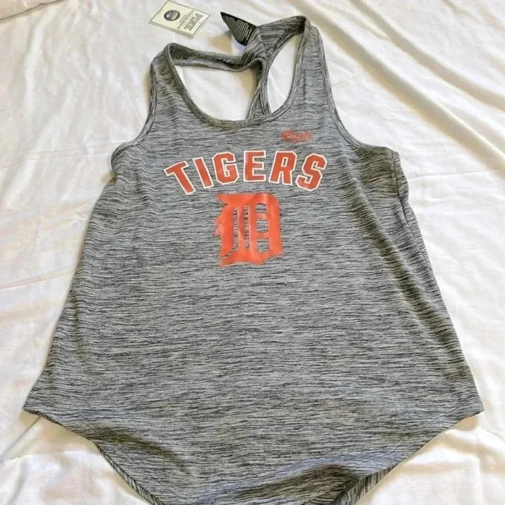 PINK Razorback Detroit Tigers Tank size XS NWT
